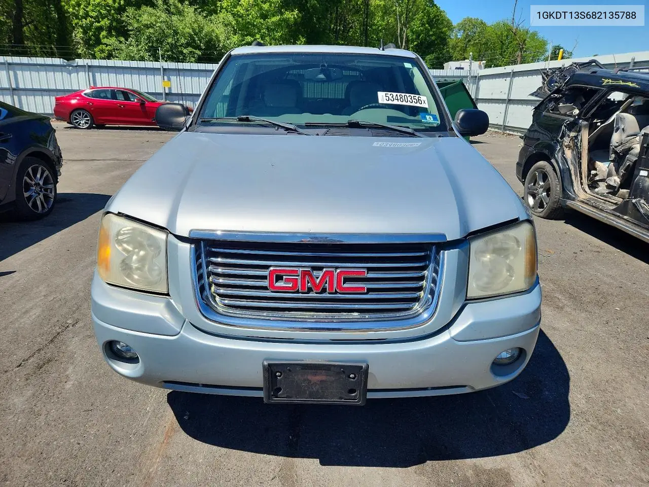 2008 GMC Envoy VIN: 1GKDT13S682135788 Lot: 53480356