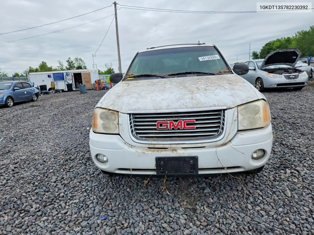 2008 GMC Envoy VIN: 1GKDT13S782230392 Lot: 54732926