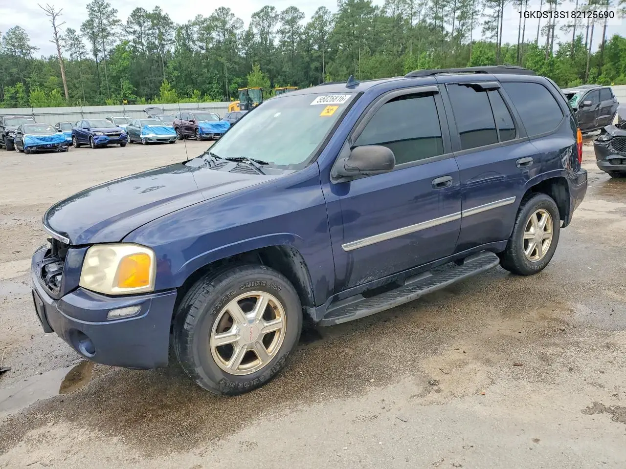 2008 GMC Envoy VIN: 1GKDS13S182125690 Lot: 55026816