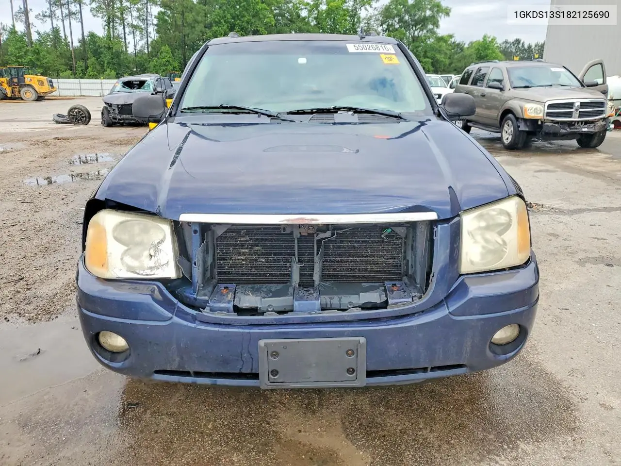2008 GMC Envoy VIN: 1GKDS13S182125690 Lot: 55026816