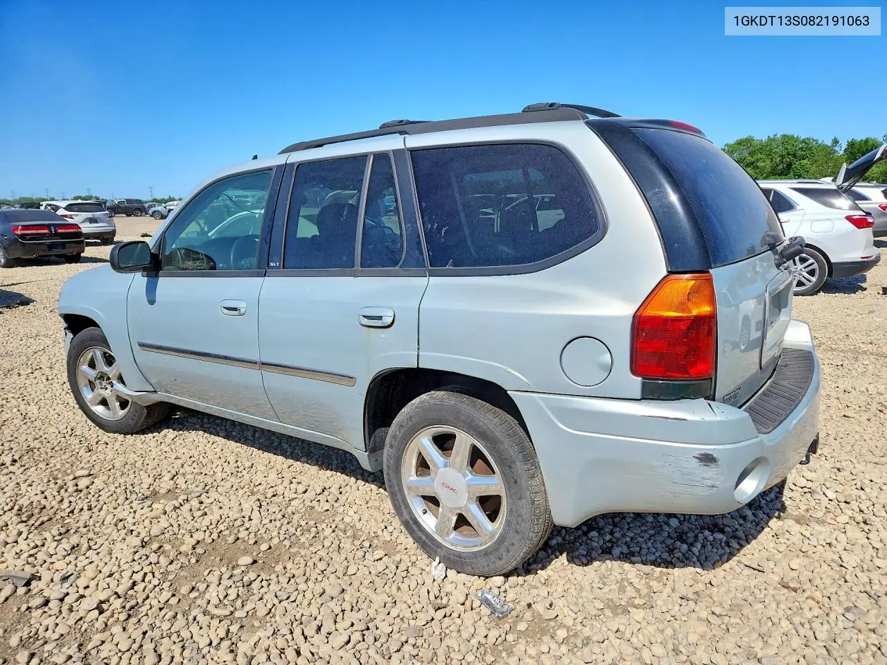 2008 GMC Envoy VIN: 1GKDT13S082191063 Lot: 55949476