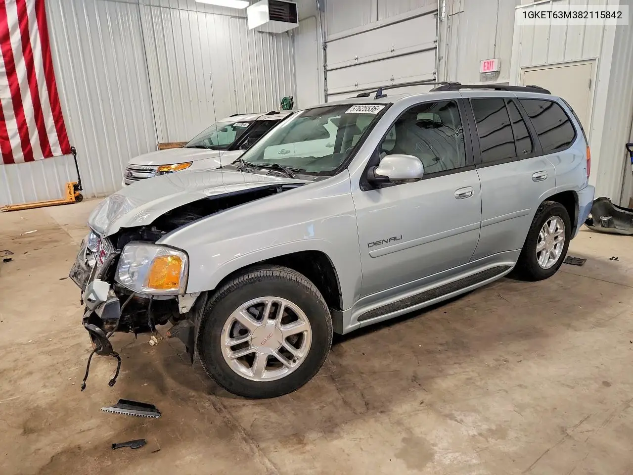 2008 GMC Envoy Denali VIN: 1GKET63M382115842 Lot: 57625536