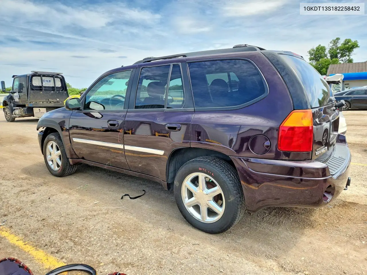 2008 GMC Envoy VIN: 1GKDT13S182258432 Lot: 57830236