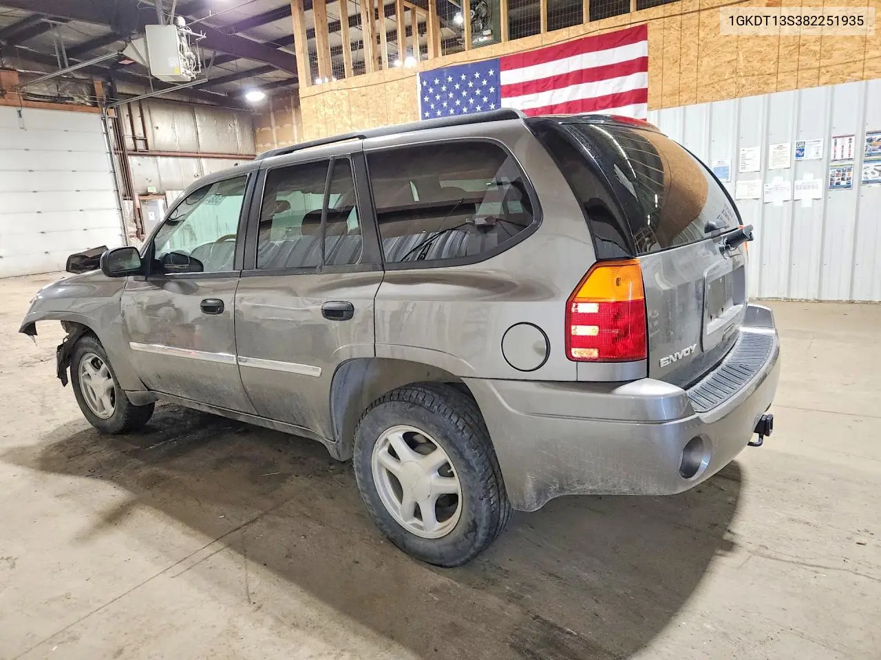 2008 GMC Envoy VIN: 1GKDT13S382251935 Lot: 58840006