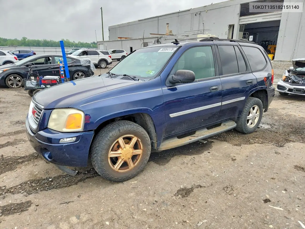 2008 GMC Envoy VIN: 1GKDT13S182151140 Lot: 58954176