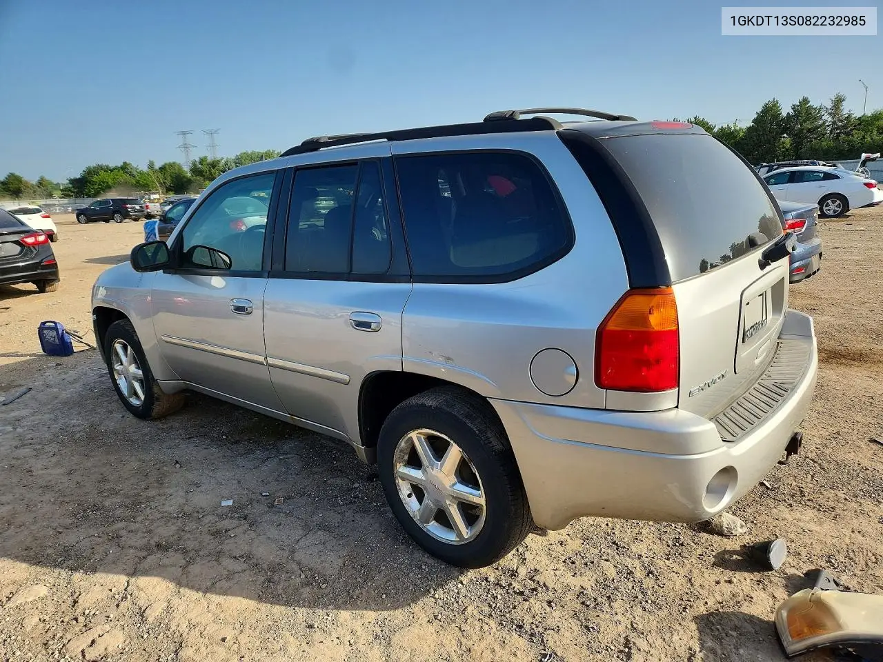 2008 GMC Envoy VIN: 1GKDT13S082232985 Lot: 59183456