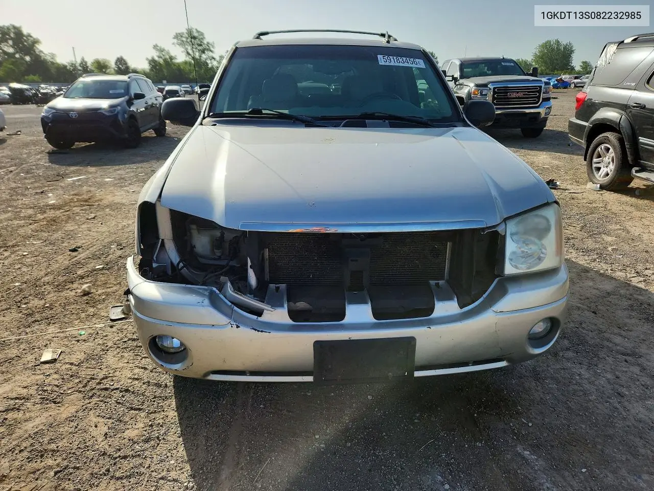 2008 GMC Envoy VIN: 1GKDT13S082232985 Lot: 59183456