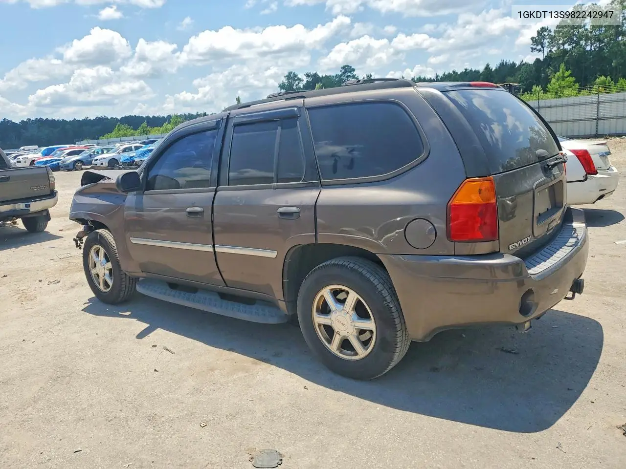 2008 GMC Envoy VIN: 1GKDT13S982242947 Lot: 76292525