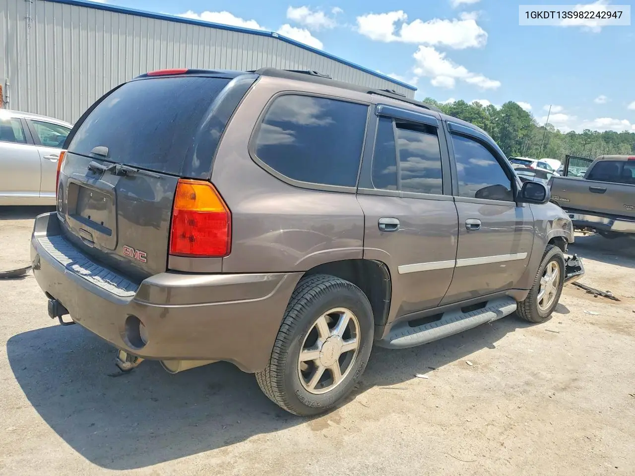 2008 GMC Envoy VIN: 1GKDT13S982242947 Lot: 76292525