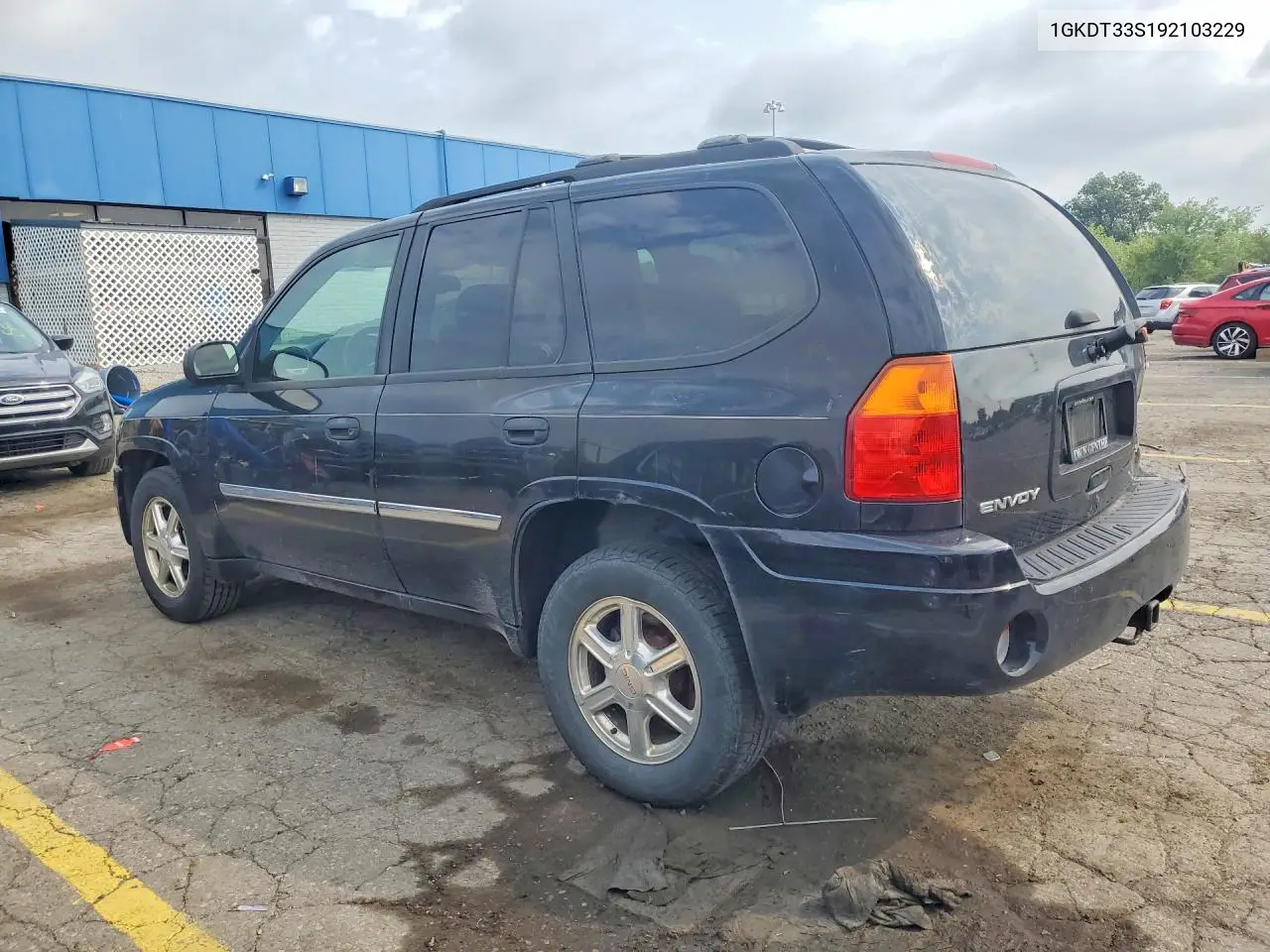 2009 GMC Envoy Sle VIN: 1GKDT33S192103229 Lot: 61743846