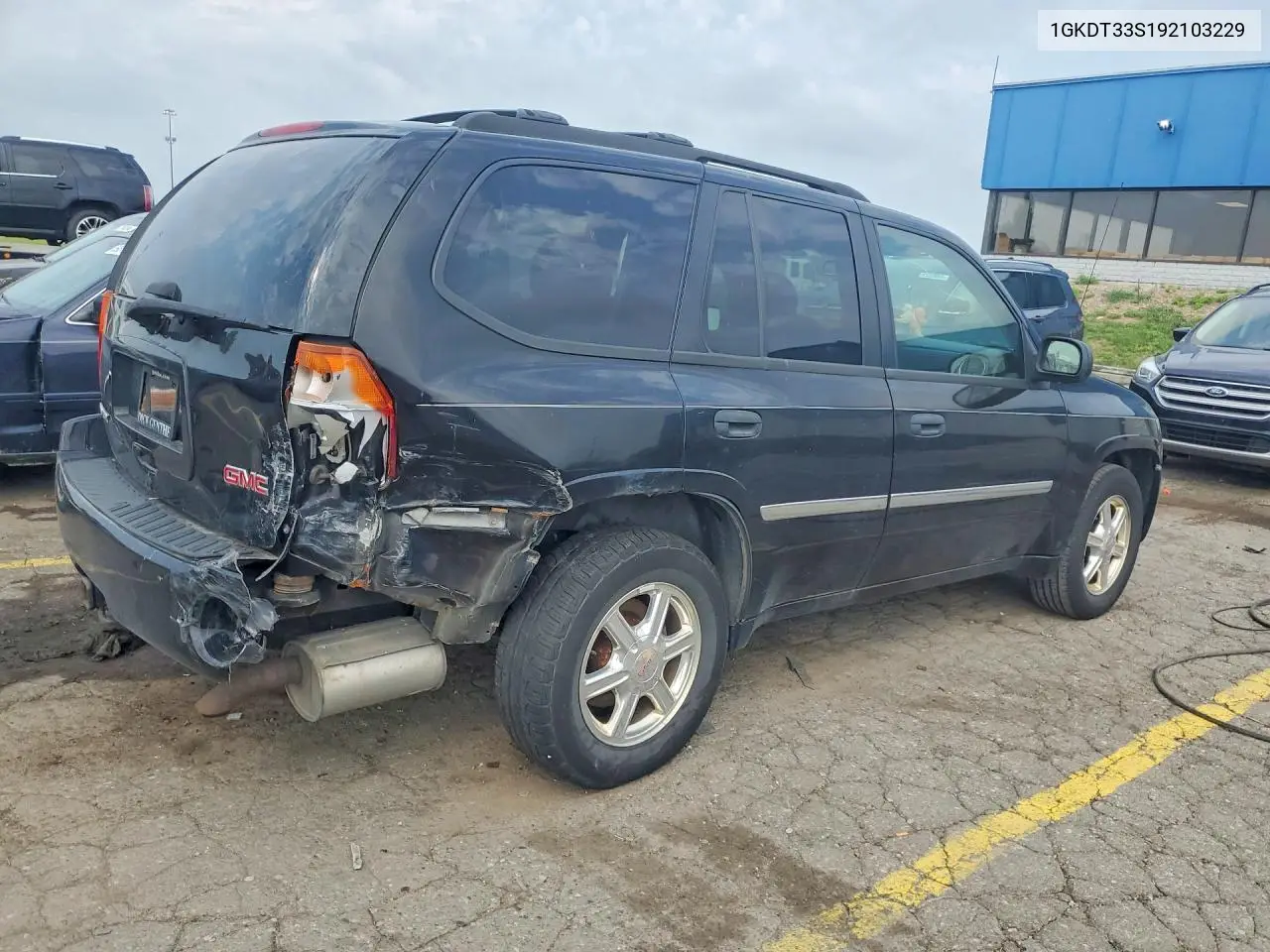 2009 GMC Envoy Sle VIN: 1GKDT33S192103229 Lot: 61743846