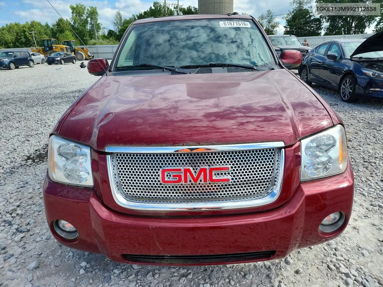 2009 GMC Envoy Denali VIN: 1GKET53M992112858 Lot: 61871516