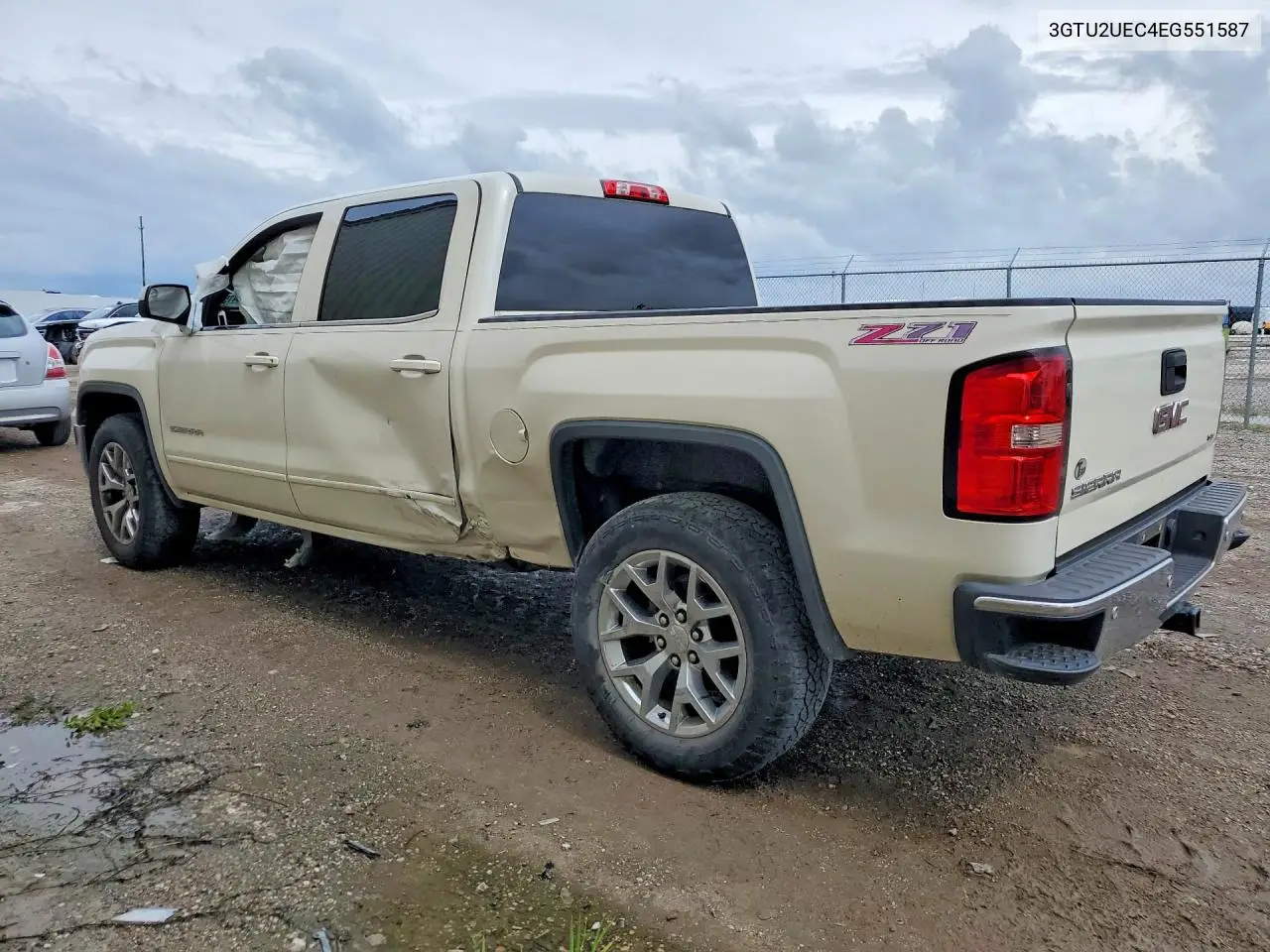 2014 GMC 1500 VIN: 3GTU2UEC4EG551587 Lot: 54151096