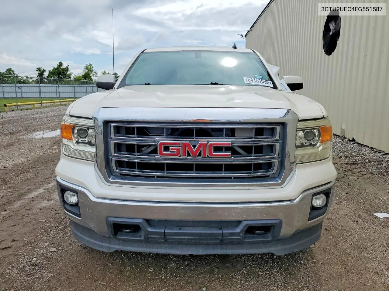 2014 GMC 1500 VIN: 3GTU2UEC4EG551587 Lot: 54151096