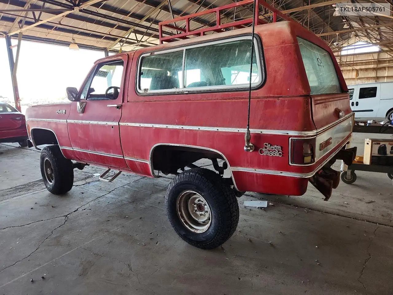 1980 GMC Jimmy VIN: TKL18AF505761 Lot: 60534416