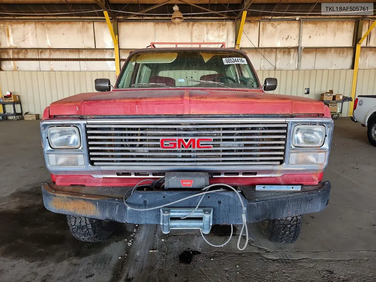 1980 GMC Jimmy VIN: TKL18AF505761 Lot: 60534416