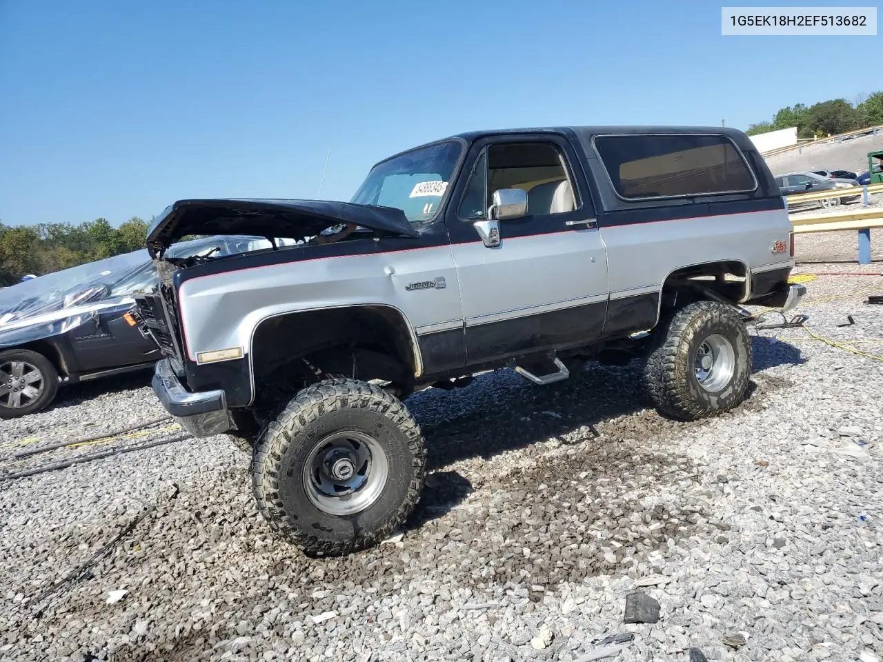 1984 GMC Jimmy K1500 VIN: 1G5EK18H2EF513682 Lot: 84888345