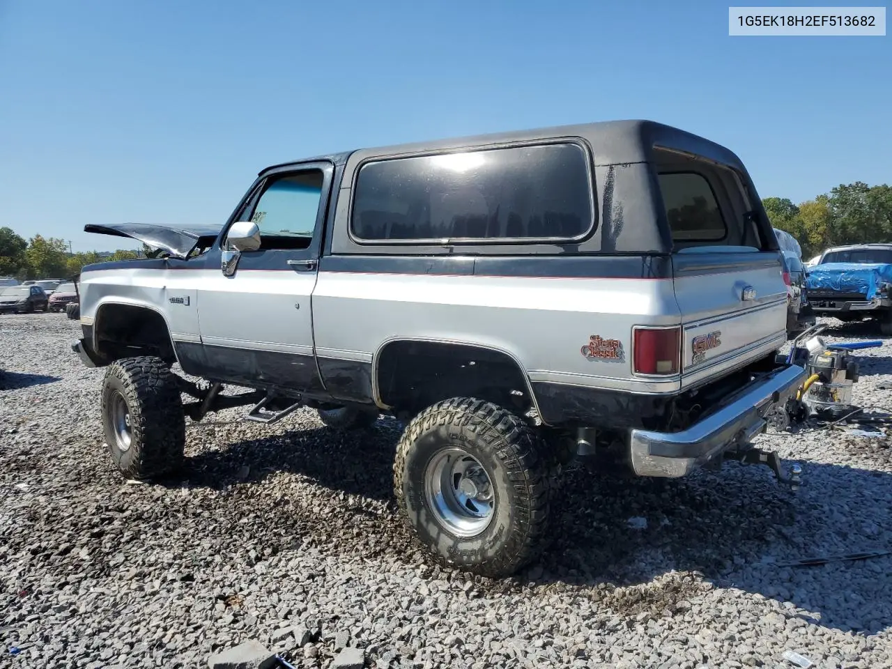 1984 GMC Jimmy K1500 VIN: 1G5EK18H2EF513682 Lot: 84888345