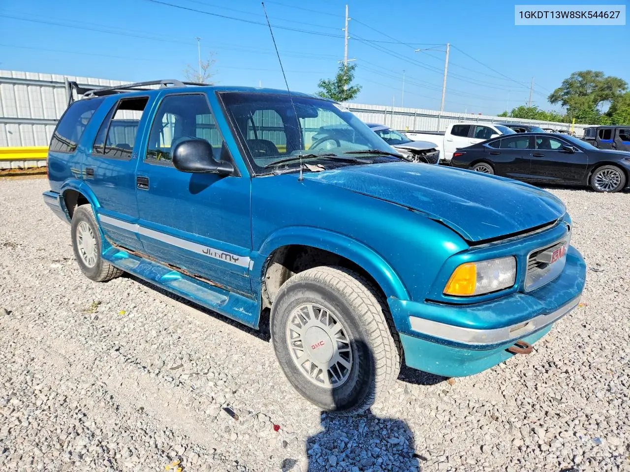 1995 GMC Jimmy VIN: 1GKDT13W8SK544627 Lot: 60695686