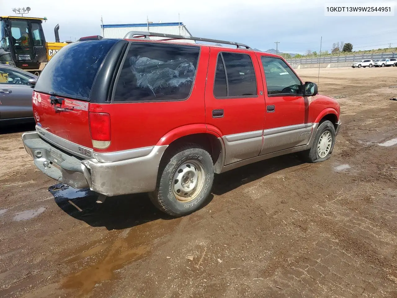 1998 GMC Jimmy VIN: 1GKDT13W9W2544951 Lot: 52893876
