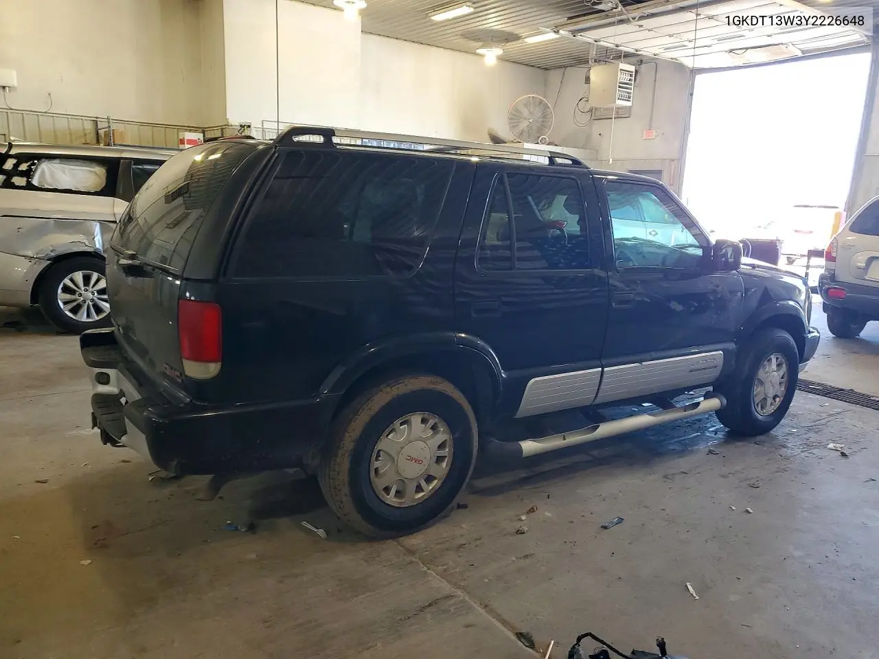 2000 GMC Jimmy / Envoy VIN: 1GKDT13W3Y2226648 Lot: 48624956