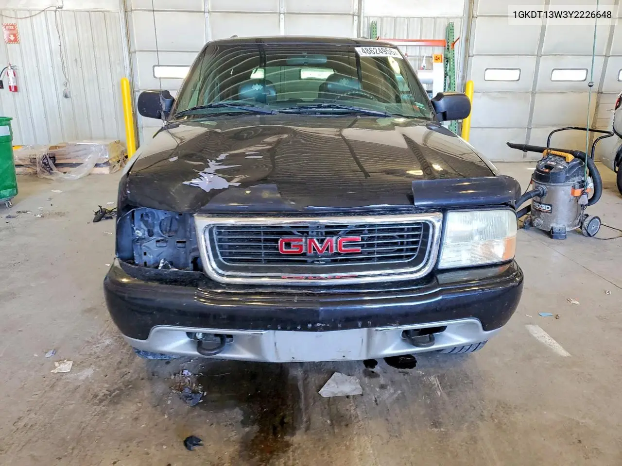 2000 GMC Jimmy / Envoy VIN: 1GKDT13W3Y2226648 Lot: 48624956