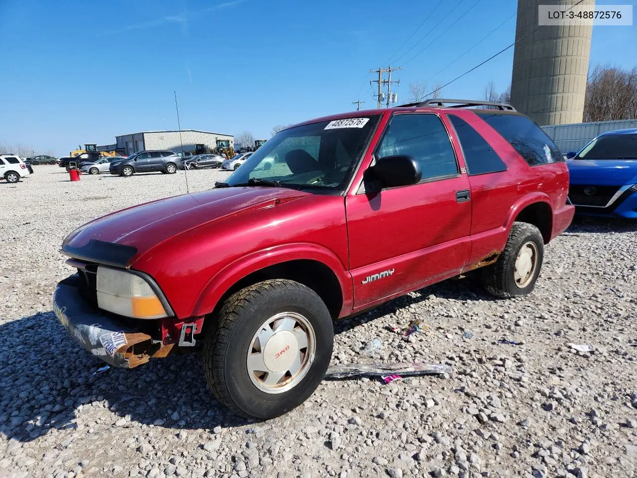 2001 GMC Jimmy VIN: 1GKCS18W6K147228 Lot: 48872576