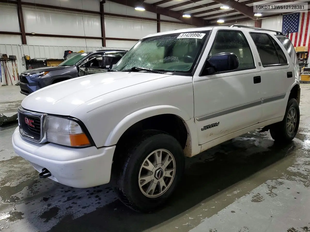 2001 GMC Jimmy VIN: 1GKDT13W612128381 Lot: 51428996