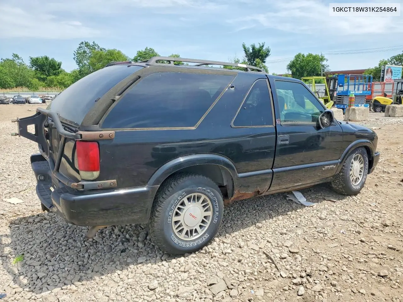 2001 GMC Jimmy VIN: 1GKCT18W31K254864 Lot: 54903596