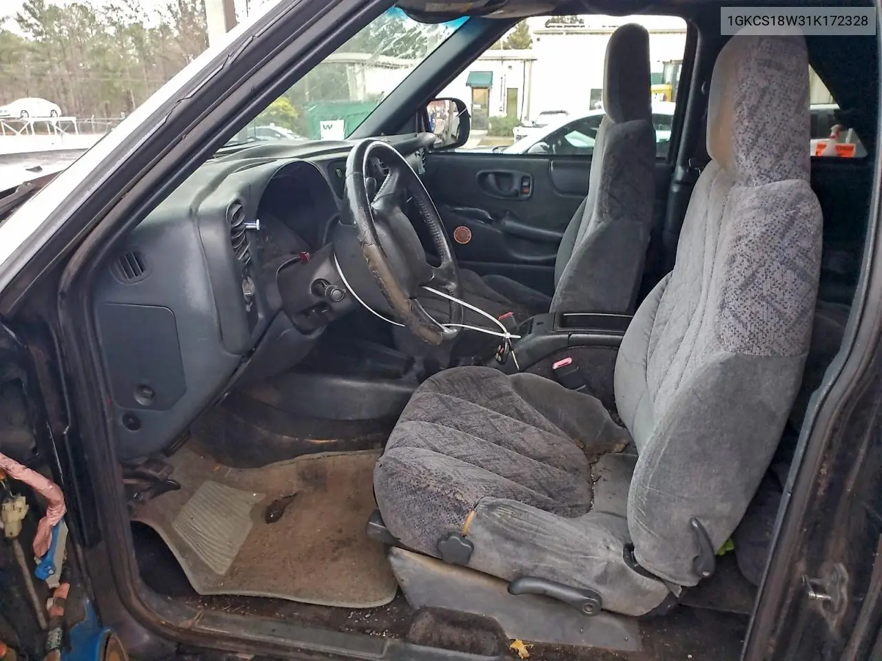 2001 GMC Jimmy VIN: 1GKCS18W31K172328 Lot: 59004376