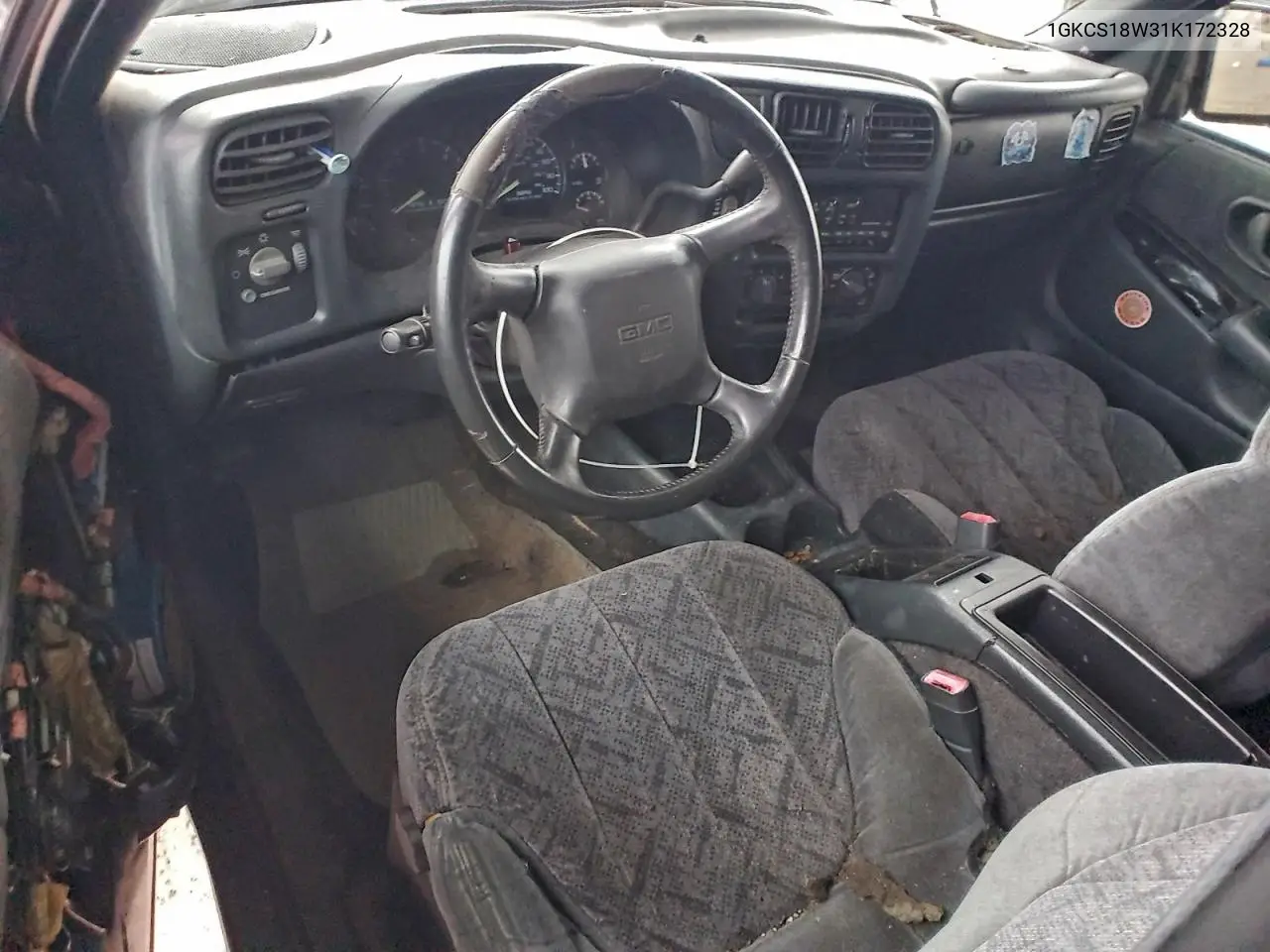 2001 GMC Jimmy VIN: 1GKCS18W31K172328 Lot: 59004376