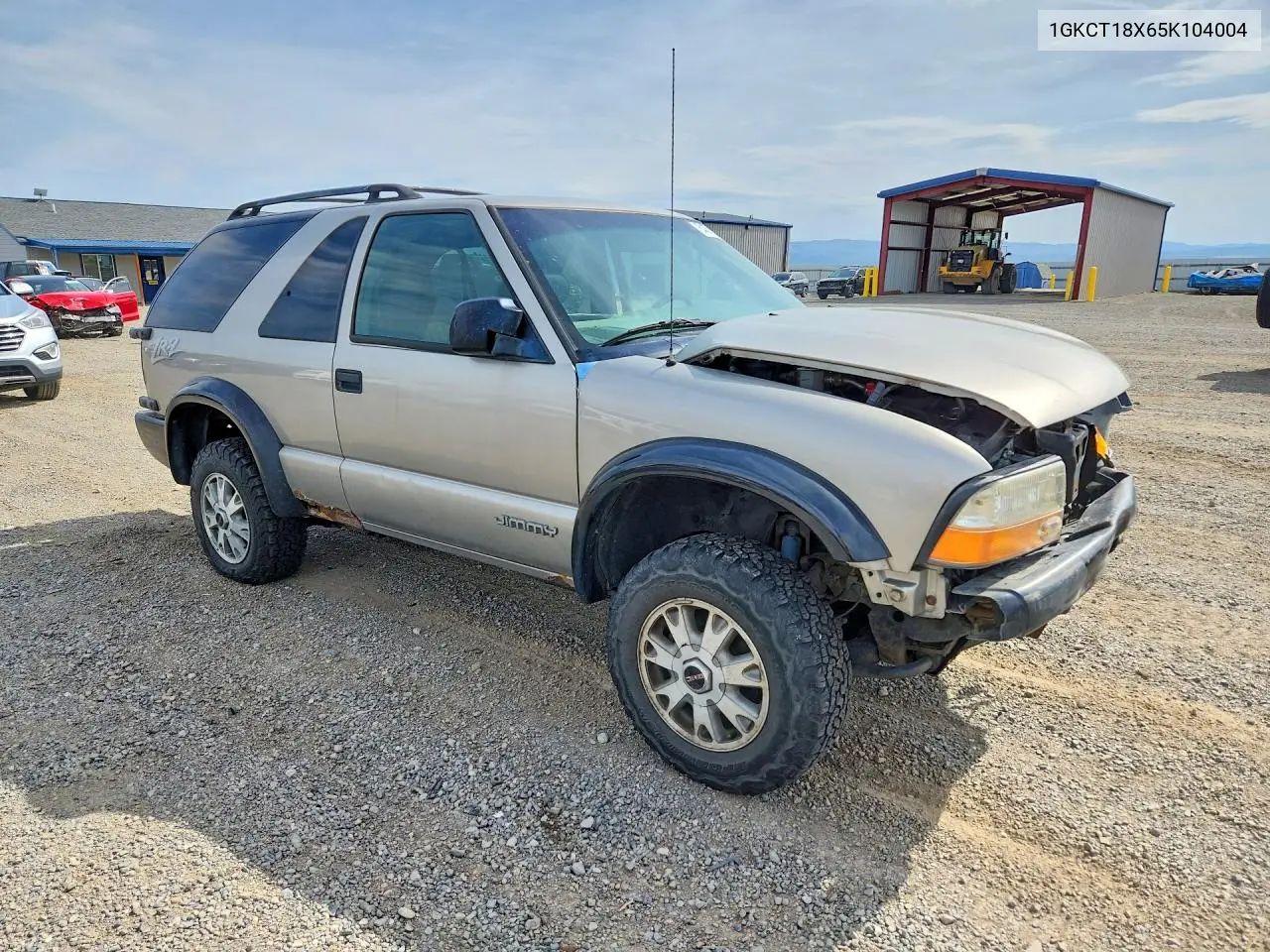 2005 GMC Jimmy 4X4 VIN: 1GKCT18X65K104004 Lot: 54871396