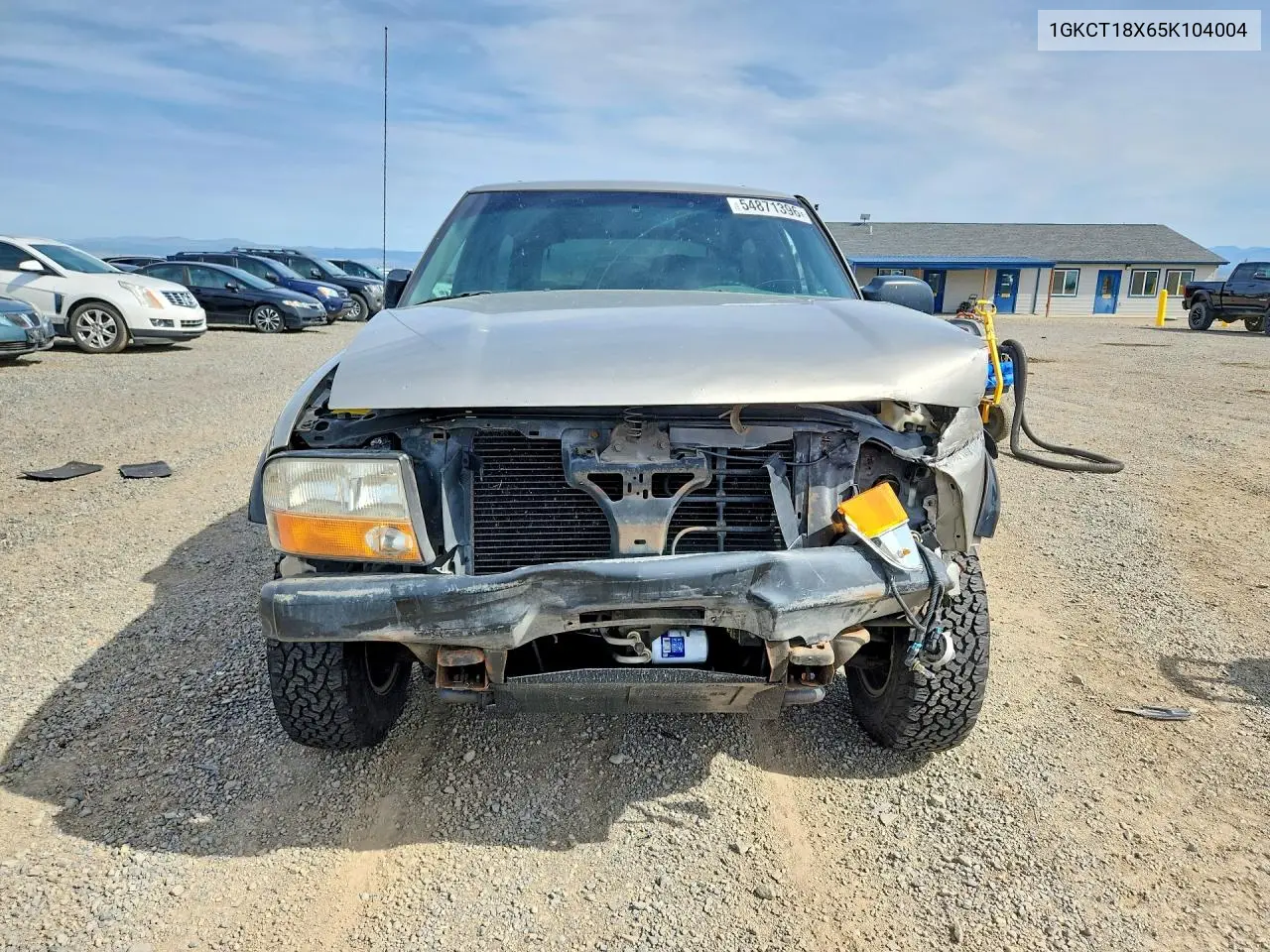 2005 GMC Jimmy 4X4 VIN: 1GKCT18X65K104004 Lot: 54871396