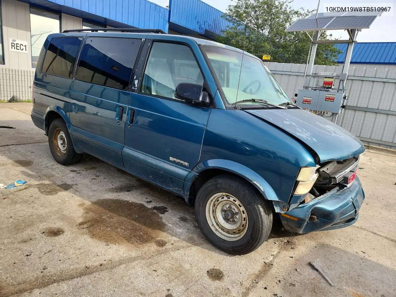 1996 GMC Safari Xt VIN: 1GKDM19W8TB510967 Lot: 54810956