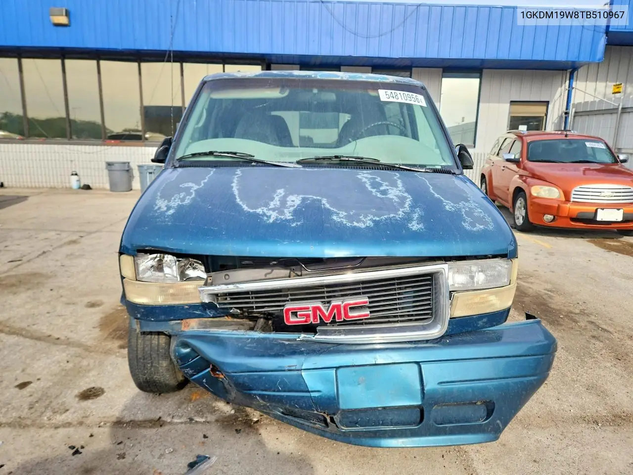 1996 GMC Safari Xt VIN: 1GKDM19W8TB510967 Lot: 54810956