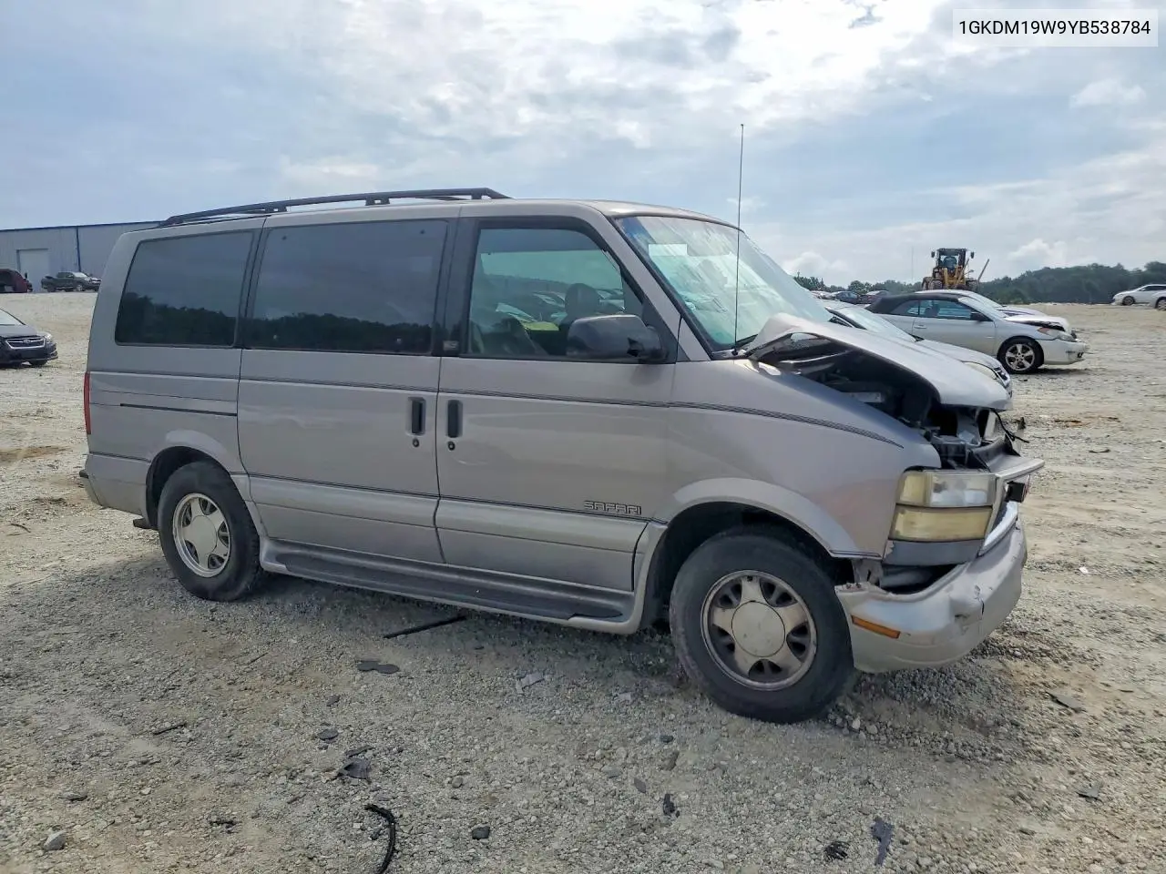 2000 GMC Safari Xt VIN: 1GKDM19W9YB538784 Lot: 59826286