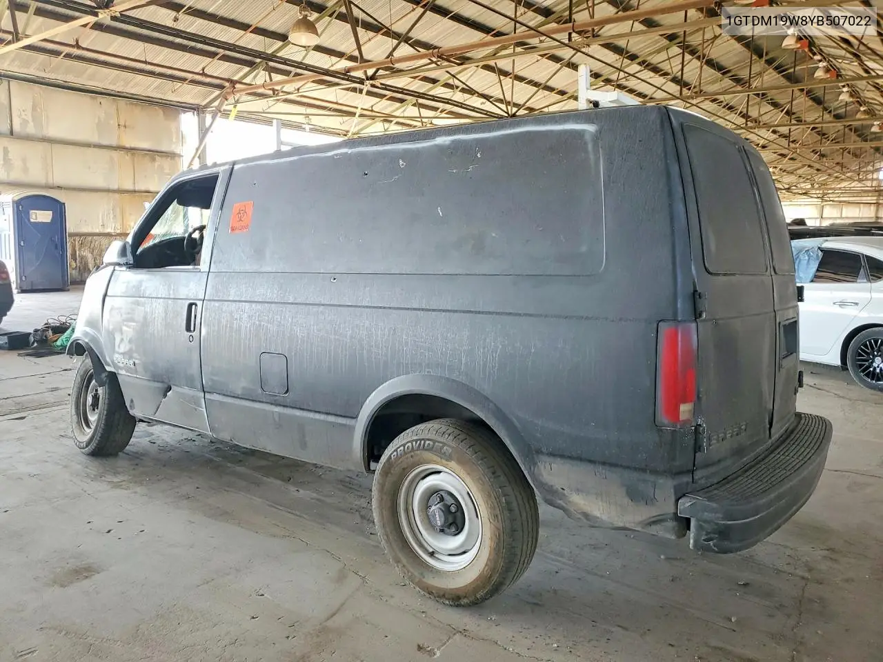 2000 GMC Safari Xt VIN: 1GTDM19W8YB507022 Lot: 59968336
