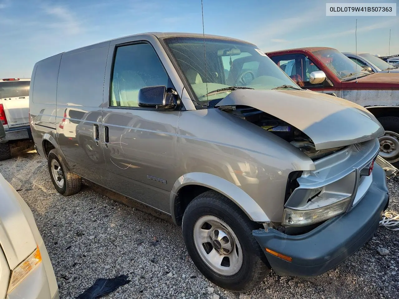 2001 GMC Safari Xt VIN: 1GTDM19W41B507363 Lot: 55604696
