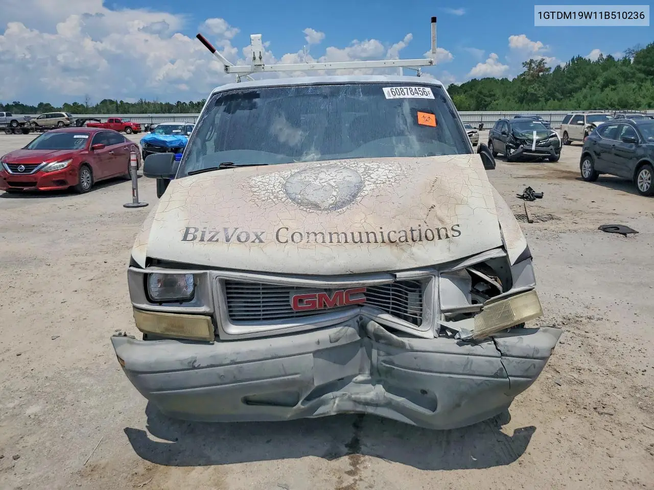 2001 GMC Safari Xt VIN: 1GTDM19W11B510236 Lot: 60878456
