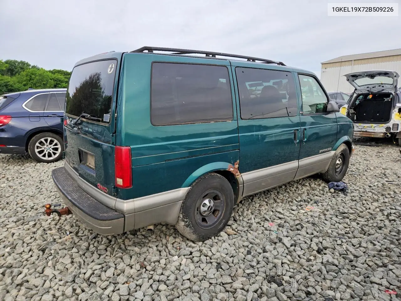 2002 GMC Safari Xt VIN: 1GKEL19X72B509226 Lot: 57704206