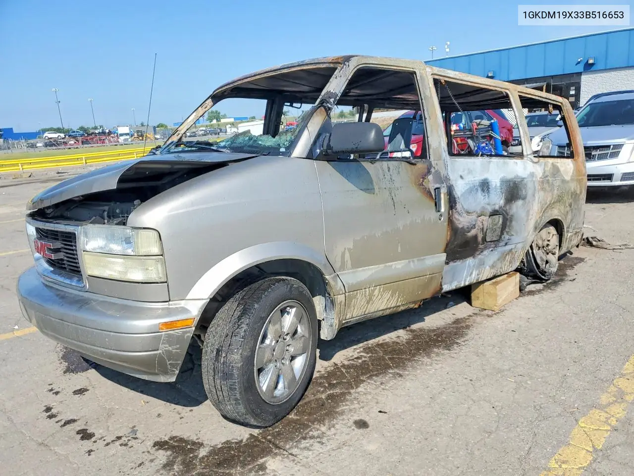 2003 GMC Safari Xt VIN: 1GKDM19X33B516653 Lot: 59154446
