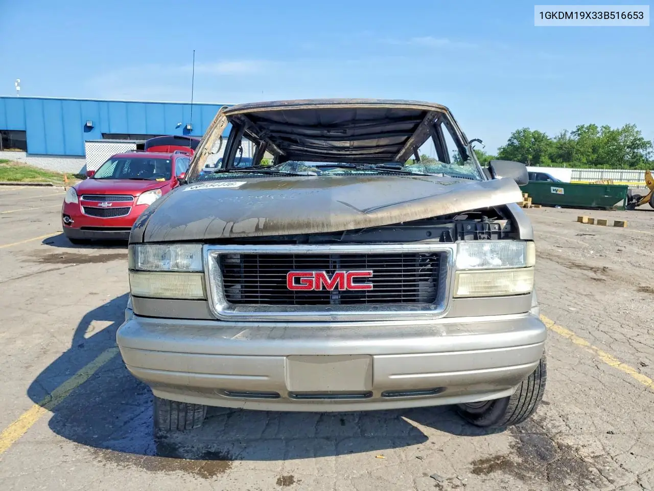 2003 GMC Safari Xt VIN: 1GKDM19X33B516653 Lot: 59154446