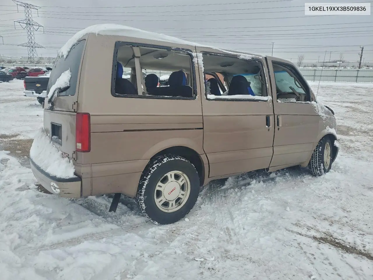 2003 GMC Safari Xt VIN: 1GKEL19XX3B509836 Lot: 94857565
