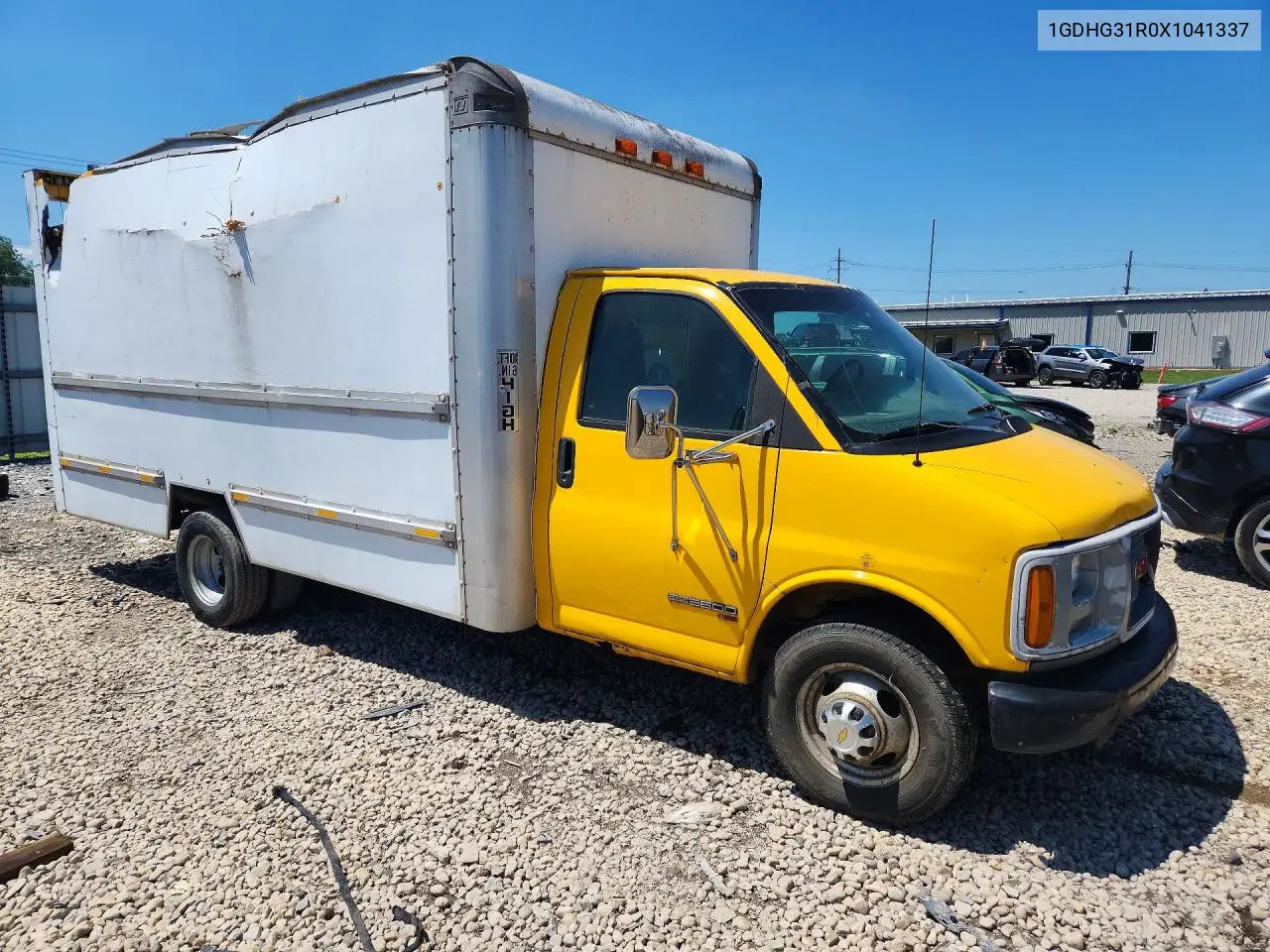 1999 GMC Savana Box Truck VIN: 1GDHG31R0X1041337 Lot: 60312106