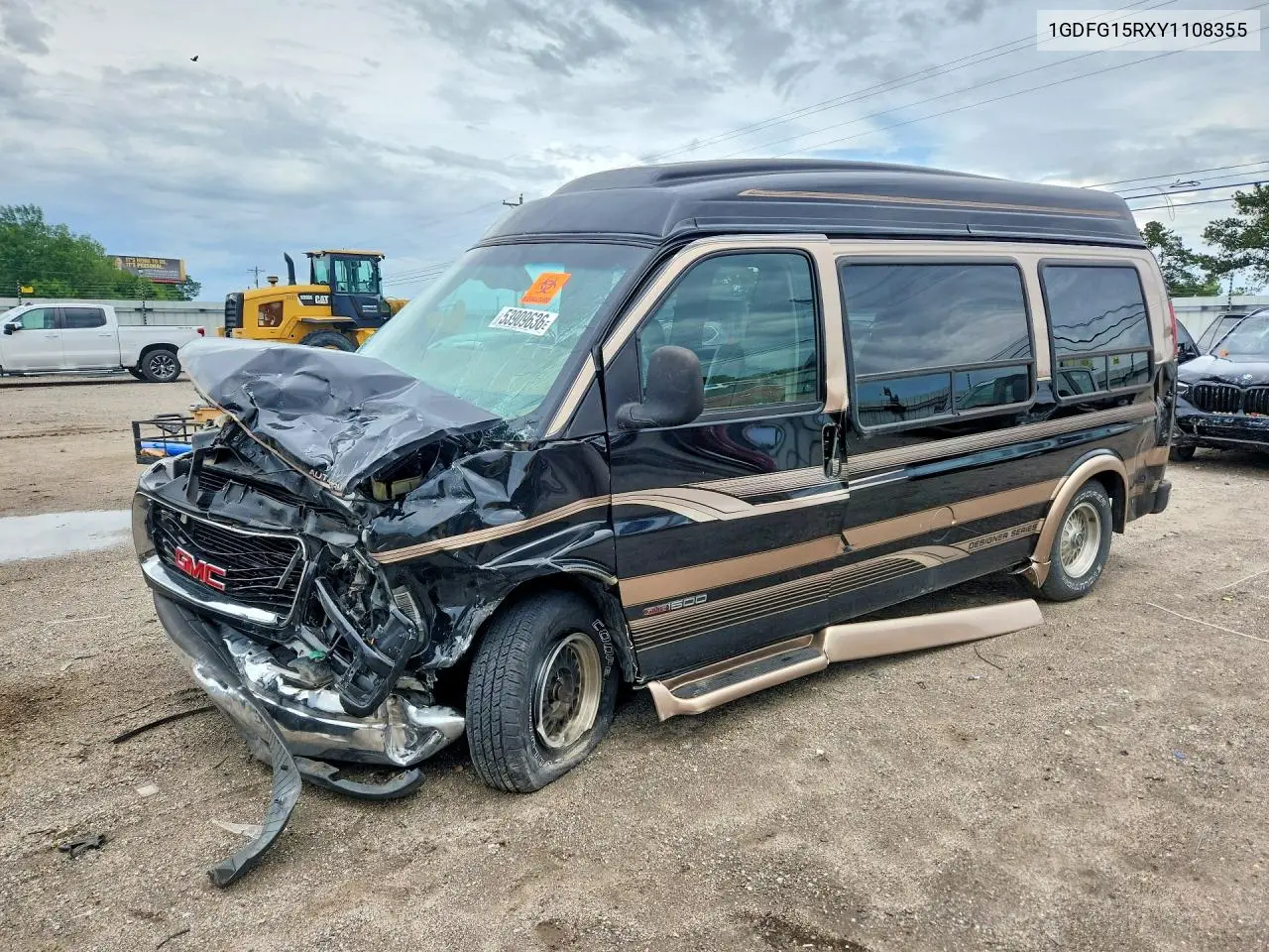 2000 GMC Savana Rv G1500 VIN: 1GDFG15RXY1108355 Lot: 53909636