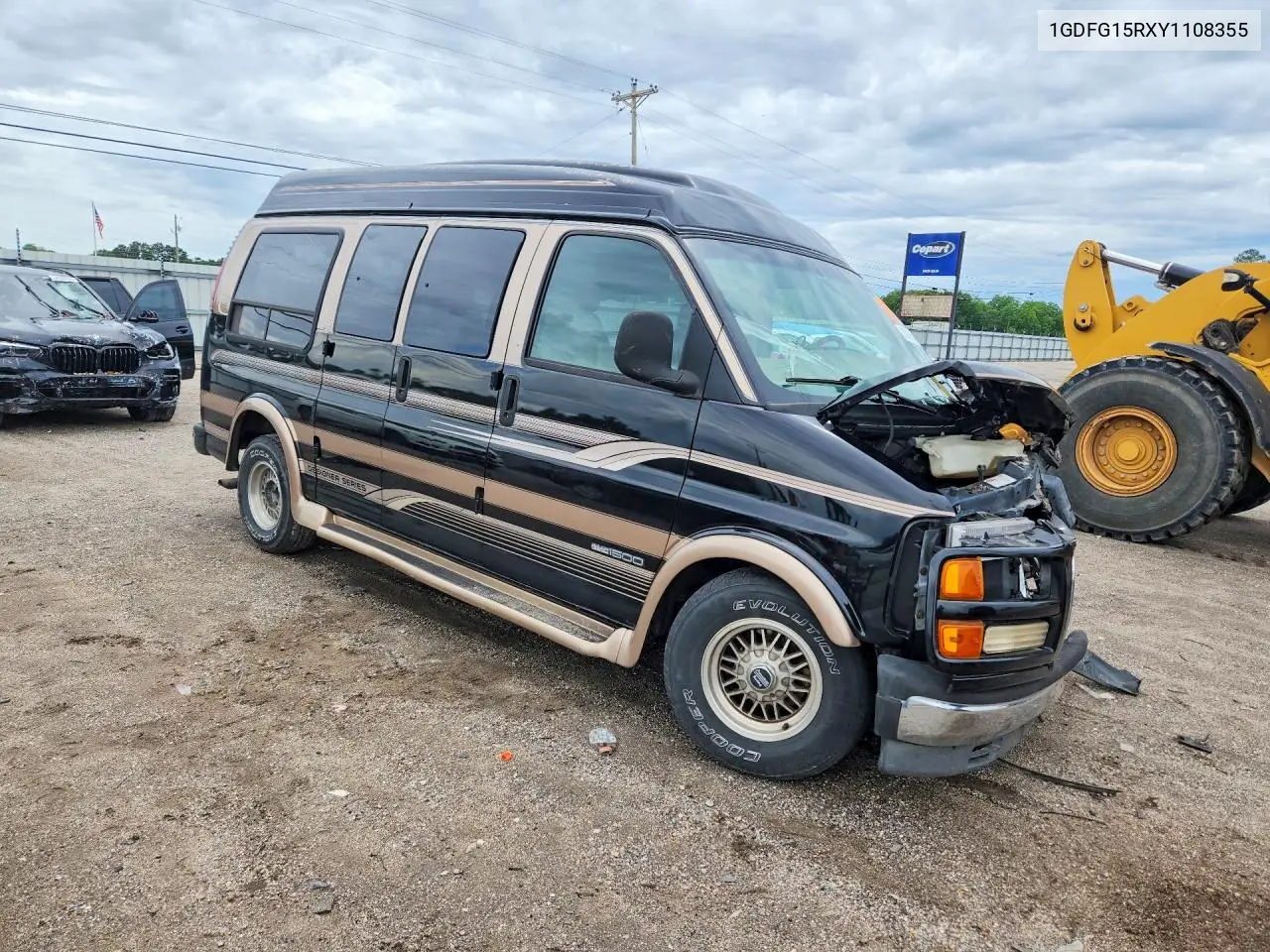 2000 GMC Savana Rv G1500 VIN: 1GDFG15RXY1108355 Lot: 53909636