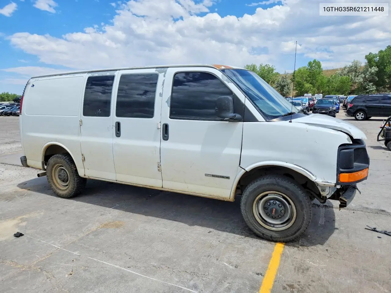 2002 GMC Savana G3500 VIN: 1GTHG35R621211448 Lot: 59376366