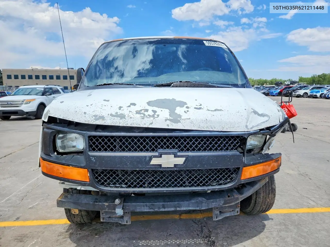 2002 GMC Savana G3500 VIN: 1GTHG35R621211448 Lot: 59376366
