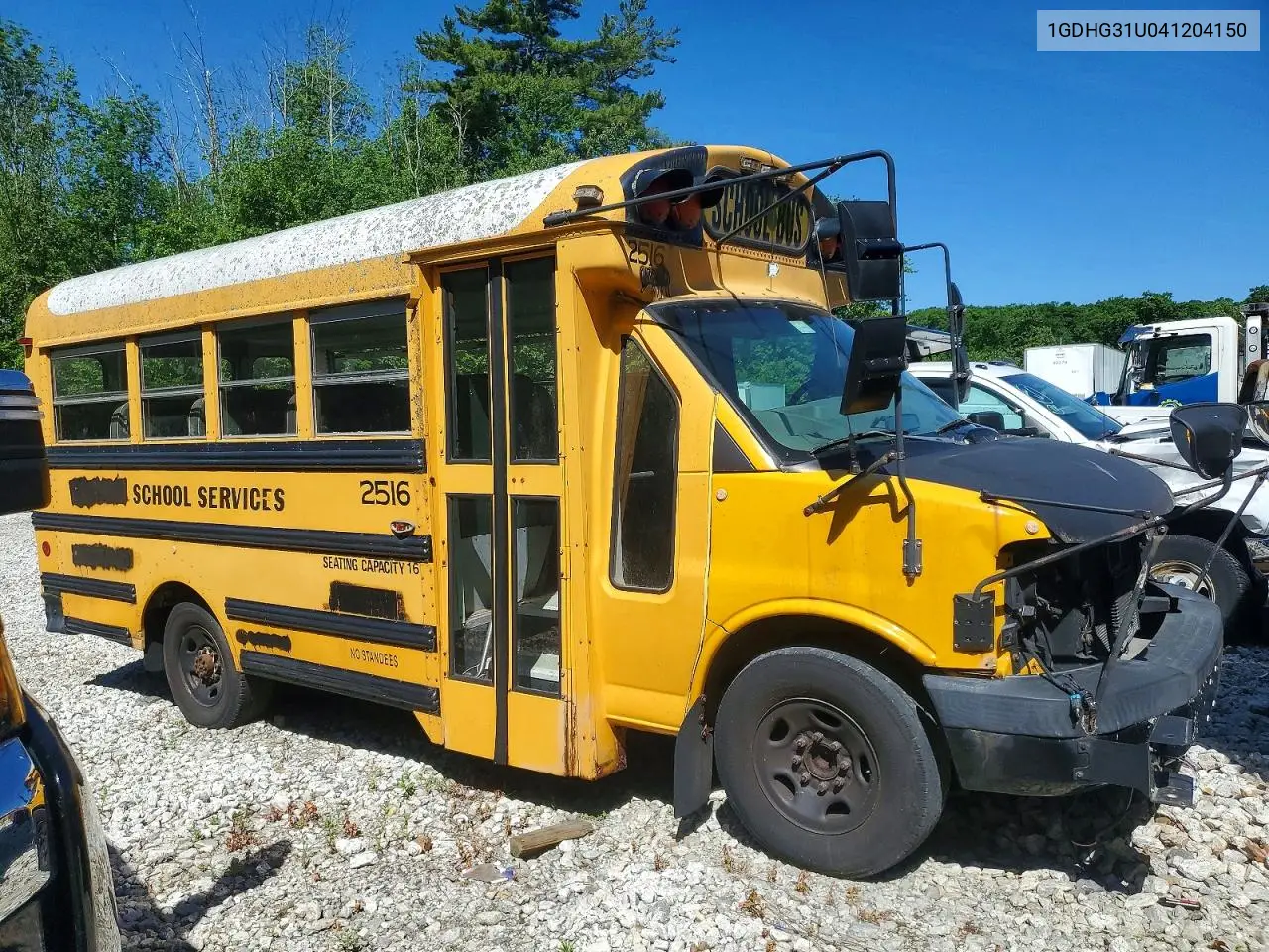 2004 GMC Savana Cutaway G3500 VIN: 1GDHG31U041204150 Lot: 55565506