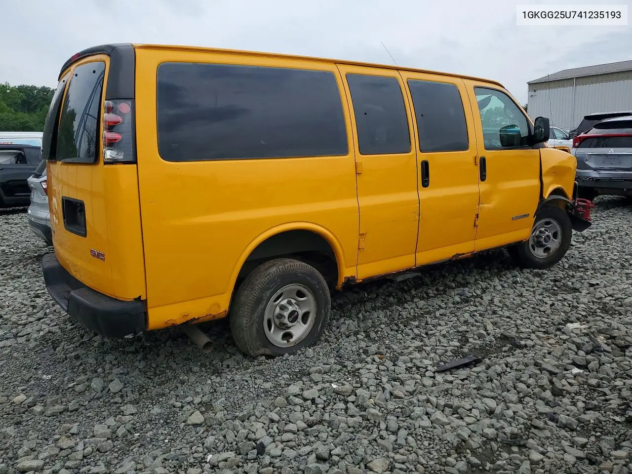 2004 GMC Savana G2500 VIN: 1GKGG25U741235193 Lot: 58887126